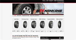 Desktop Screenshot of nankangtyres.com.au