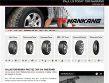 Tablet Screenshot of nankangtyres.com.au